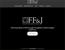 Tablet Screenshot of ffj-arch.com
